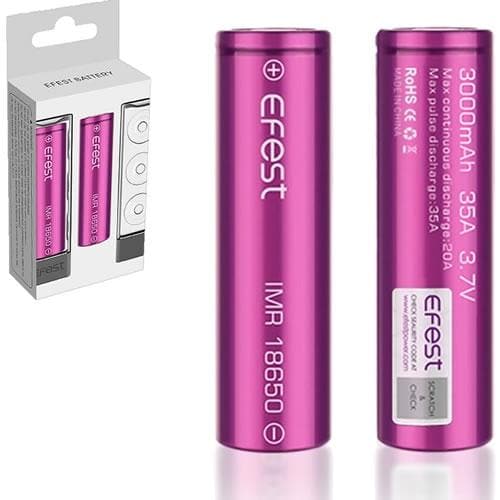 Efest IMR 18650 3000mAh 35A Battery – High Drain Flat Top UAE