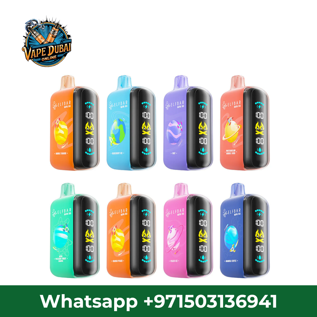 ElfBar Raya D3 25000 Puffs Disposable Vape 5% Nicotine – Dubai UAE