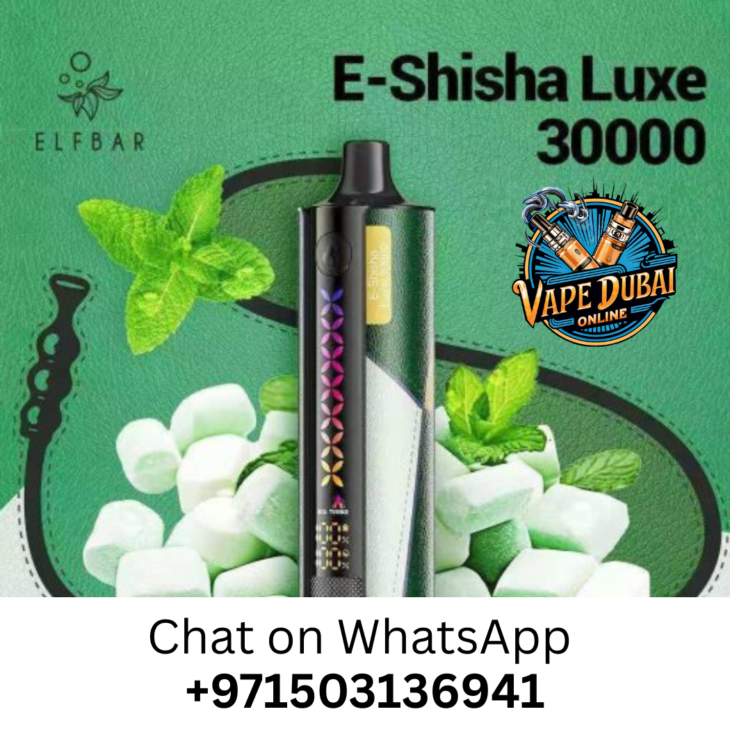 Elfbar E-Shisha Luxe 30000 – Rechargeable DTL Vape Shop in Dubai