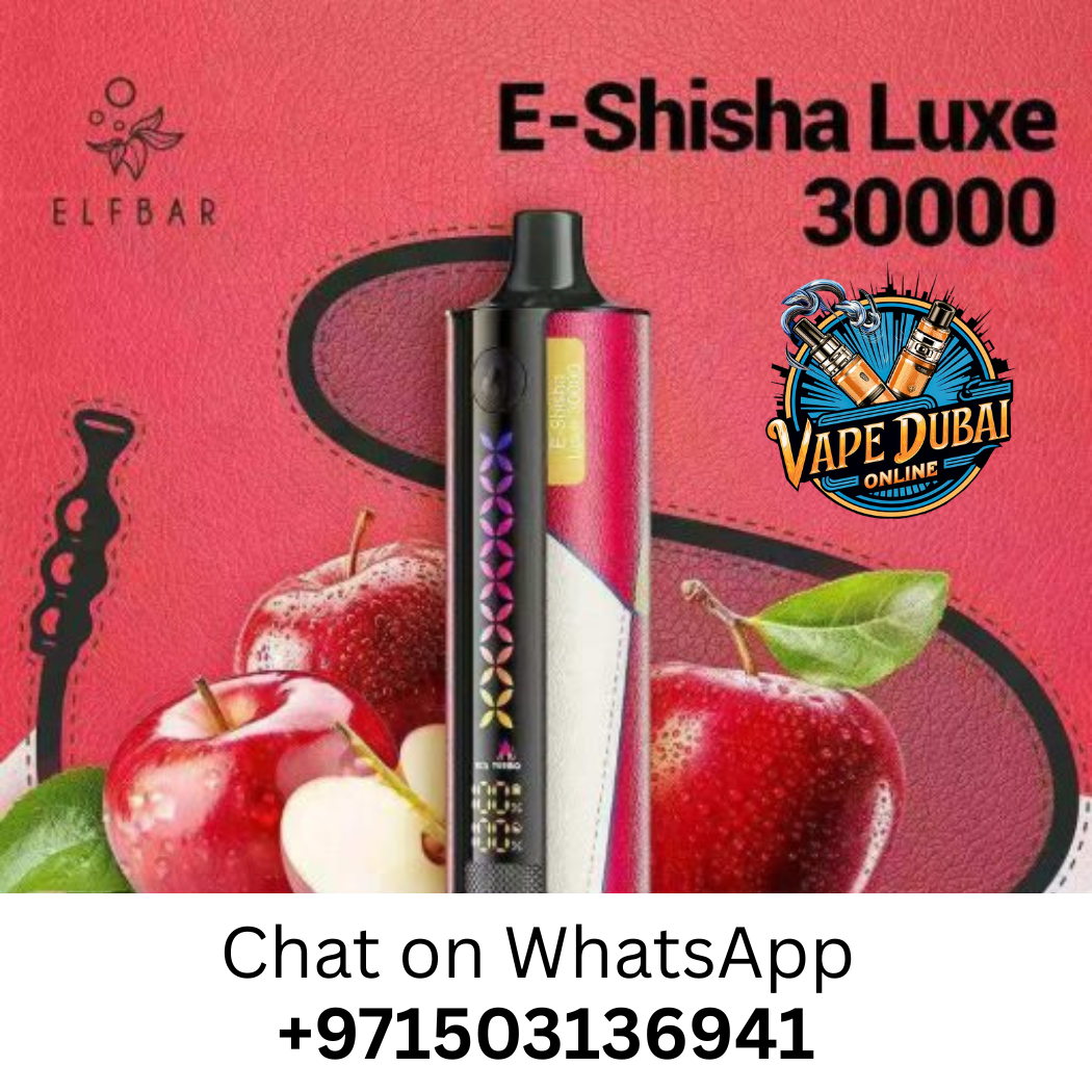 Elfbar E-Shisha Luxe 30000 – Rechargeable DTL Vape Shop in Dubai