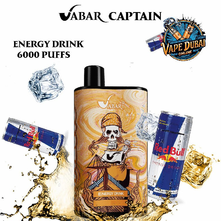 VABAR Captain 6000 Puffs Disposable Vape Best Price Dubai & UAE