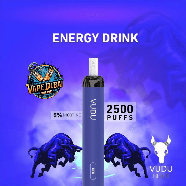 VUDU Filter 2500 Puffs 5% Disposable Vape – Dubai, UAE