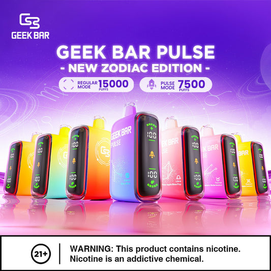 Geek Bar Pulse 15000 Puffs Disposable Vape | Rechargeable in Dubai