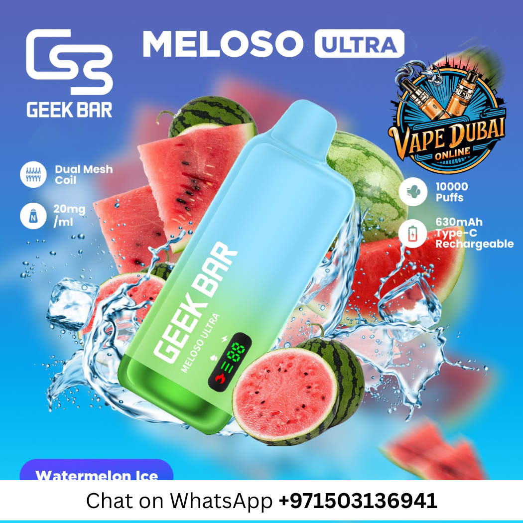 GEEK BAR Meloso Ultra 10000 Puffs Vape – Dual Mesh Dubai UAE