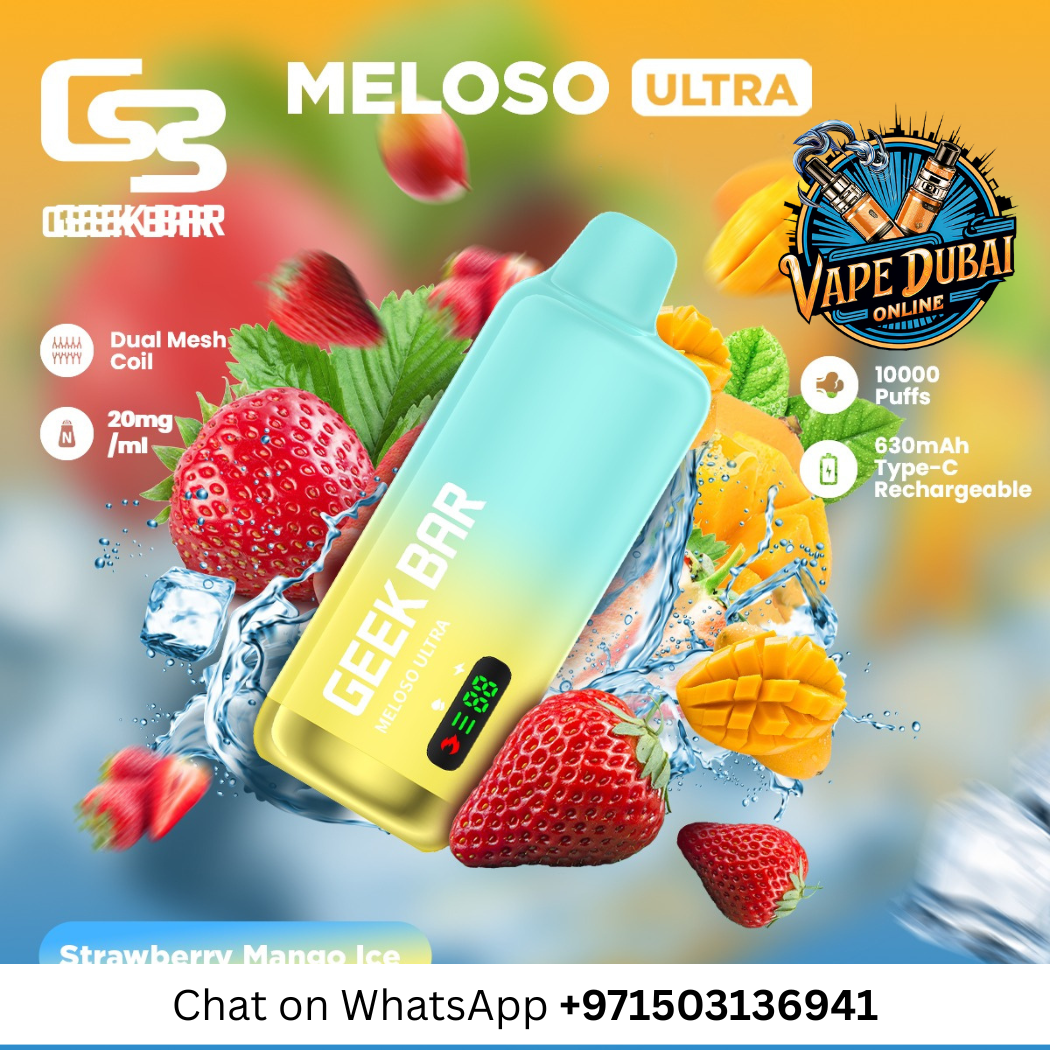 GEEK BAR Meloso Ultra 10000 Puffs Vape – Dual Mesh Dubai UAE