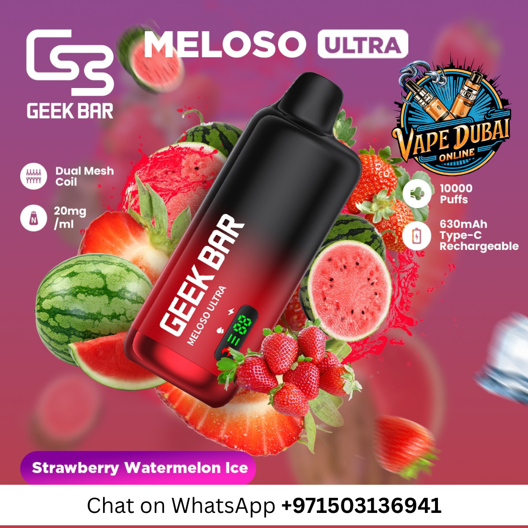 GEEK BAR Meloso Ultra 10000 Puffs Vape – Dual Mesh Dubai UAE