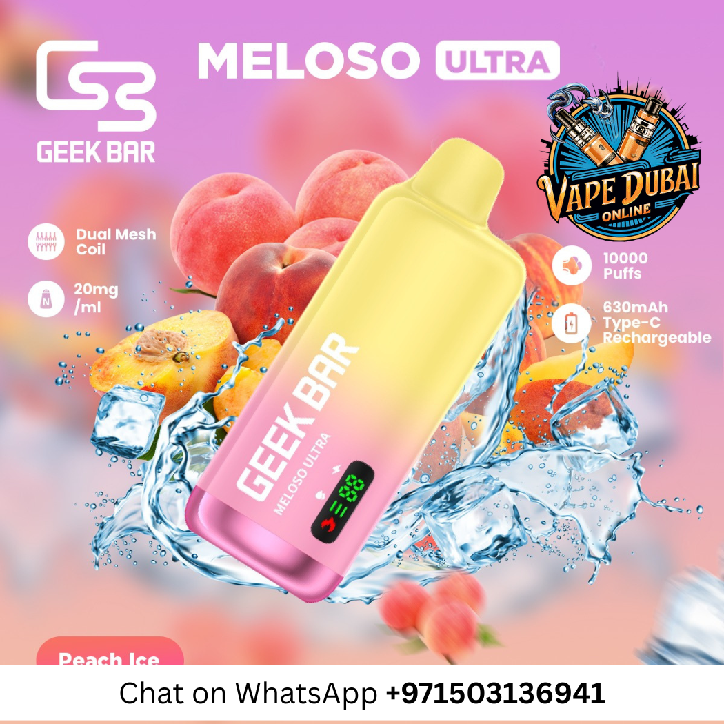 GEEK BAR Meloso Ultra 10000 Puffs Vape – Dual Mesh Dubai UAE