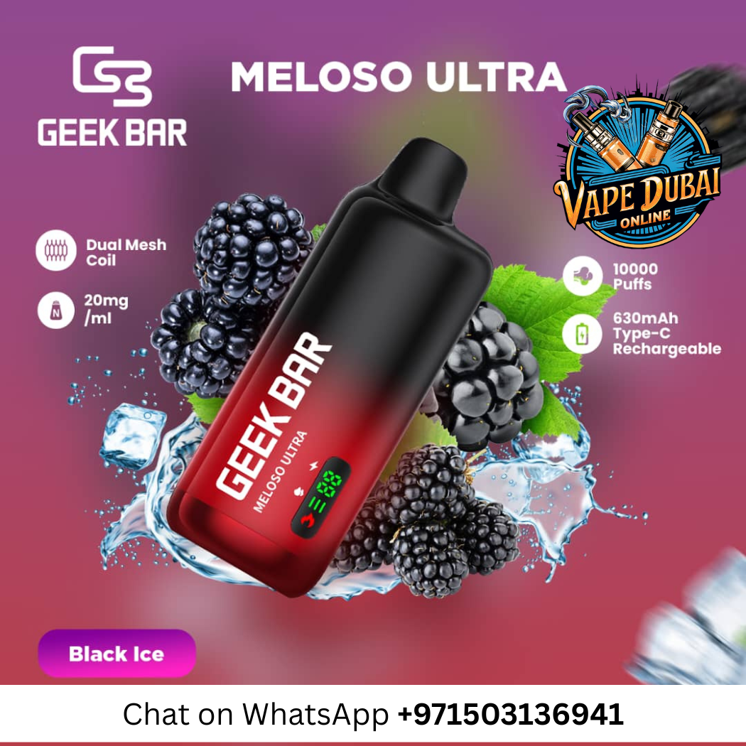 GEEK BAR Meloso Ultra 10000 Puffs Vape – Dual Mesh Dubai UAE