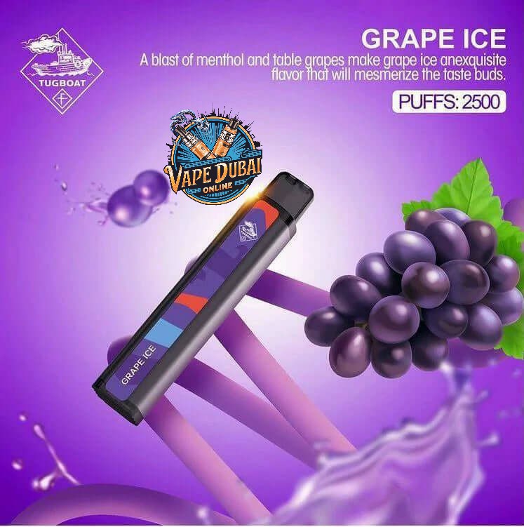 TUGBOAT XXL 2500 Puffs Disposable Vape Pod – Dubai UAE Edition