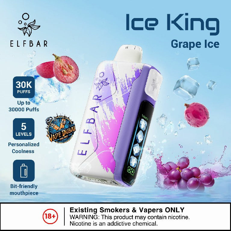 ELFBAR Ice King 30000 Puffs Disposable Vape Dubai