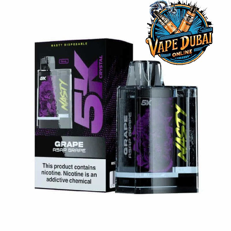NASTY 5K Crystal 5000 Puffs Disposable Vape – Buy in Dubai UAE