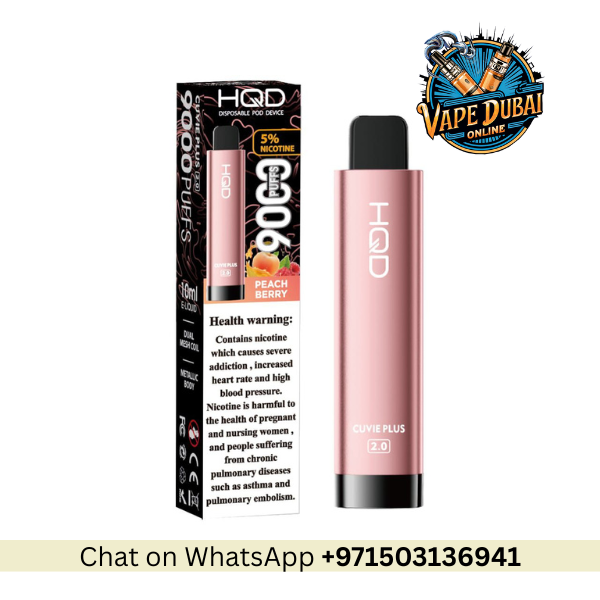 HQD Cuvie Plus 2.0 Disposable Vape 9000 Puffs – Dubai UAE