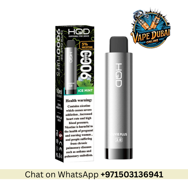 HQD Cuvie Plus 2.0 Disposable Vape 9000 Puffs – Dubai UAE