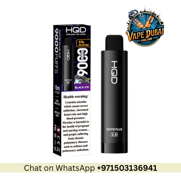 HQD Cuvie Plus 2.0 Disposable Vape 9000 Puffs – Dubai UAE
