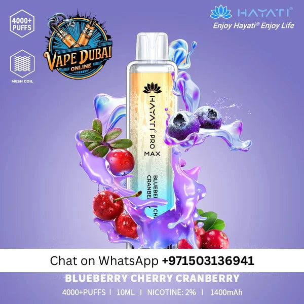Hayati Pro Max 4000 Puffs Vape in Dubai UAE