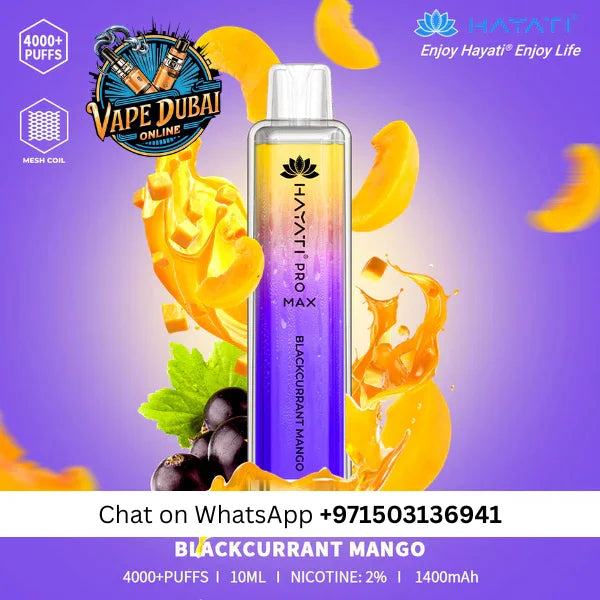 Hayati Pro Max 4000 Puffs Vape in Dubai UAE