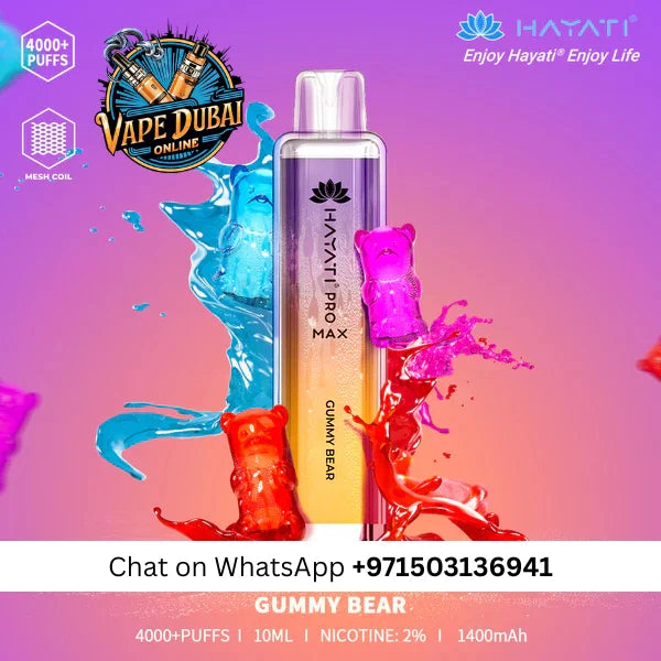 Hayati Pro Max 4000 Puffs Vape in Dubai UAE