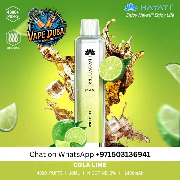 Hayati Pro Max 4000 Puffs Vape in Dubai UAE
