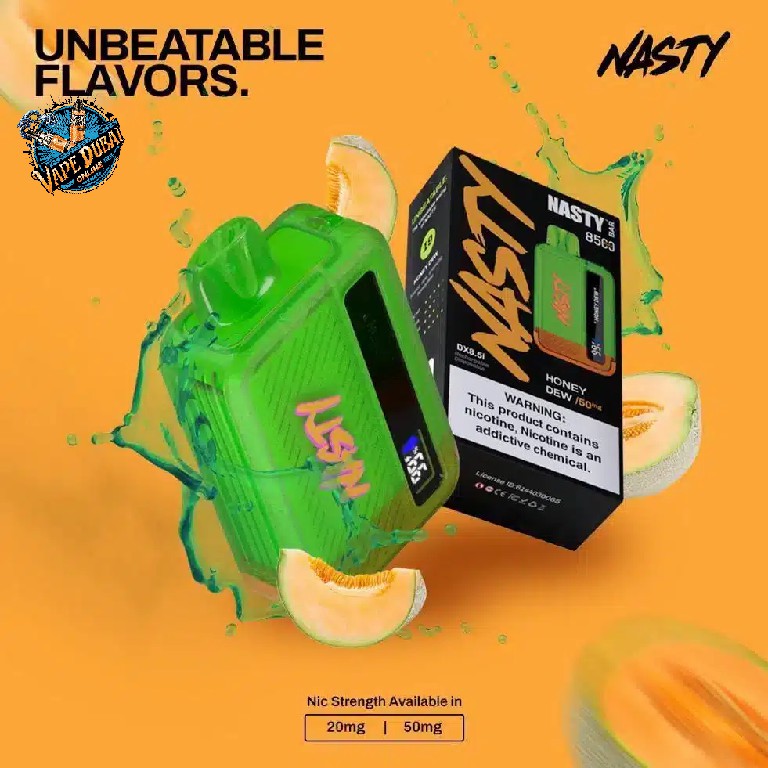 Nasty Bar 8500 Puffs Disposable Vape – Rechargeable | Dubai UAE