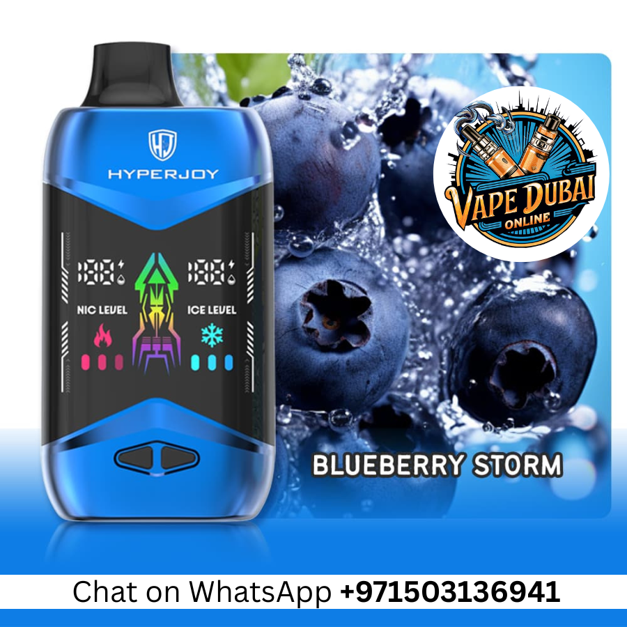 Hyperjoy 45000 Puffs Vape with Nicotine & Ice Control – Dubai UAE