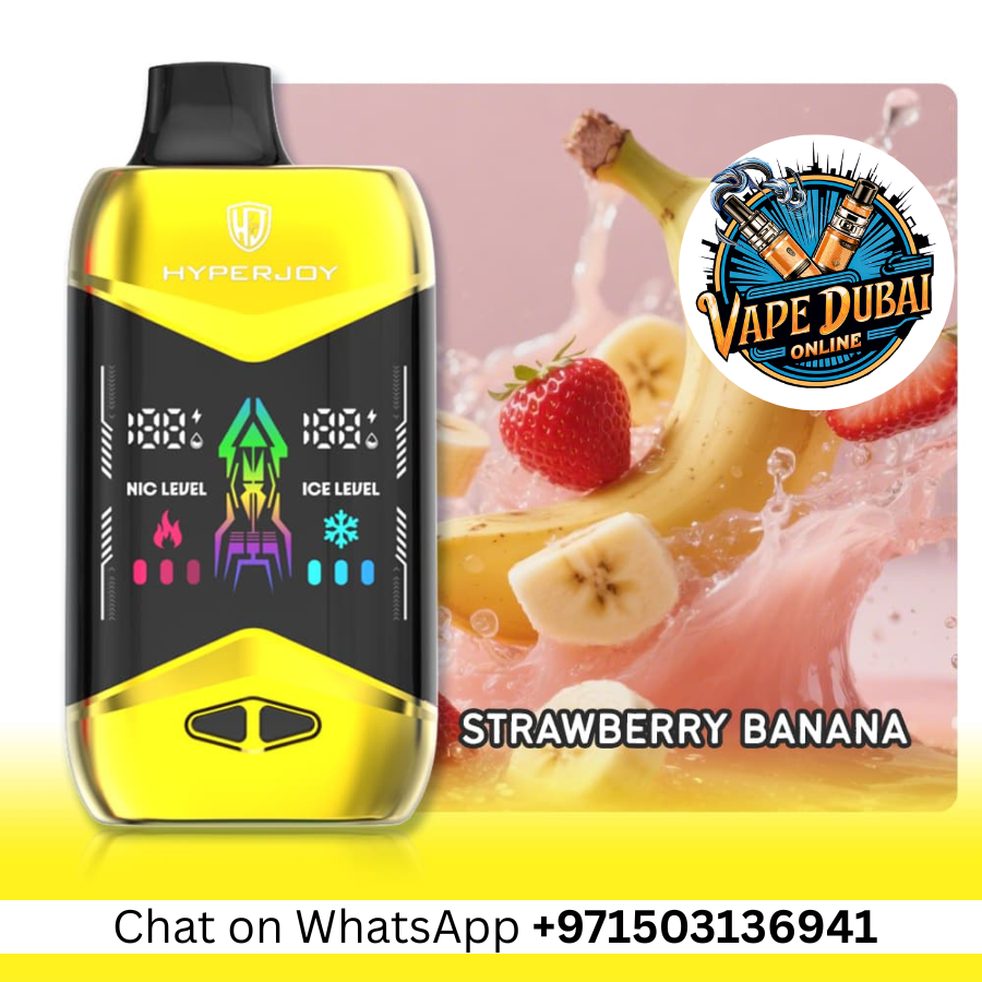 Hyperjoy 45000 Puffs Vape with Nicotine & Ice Control – Dubai UAE