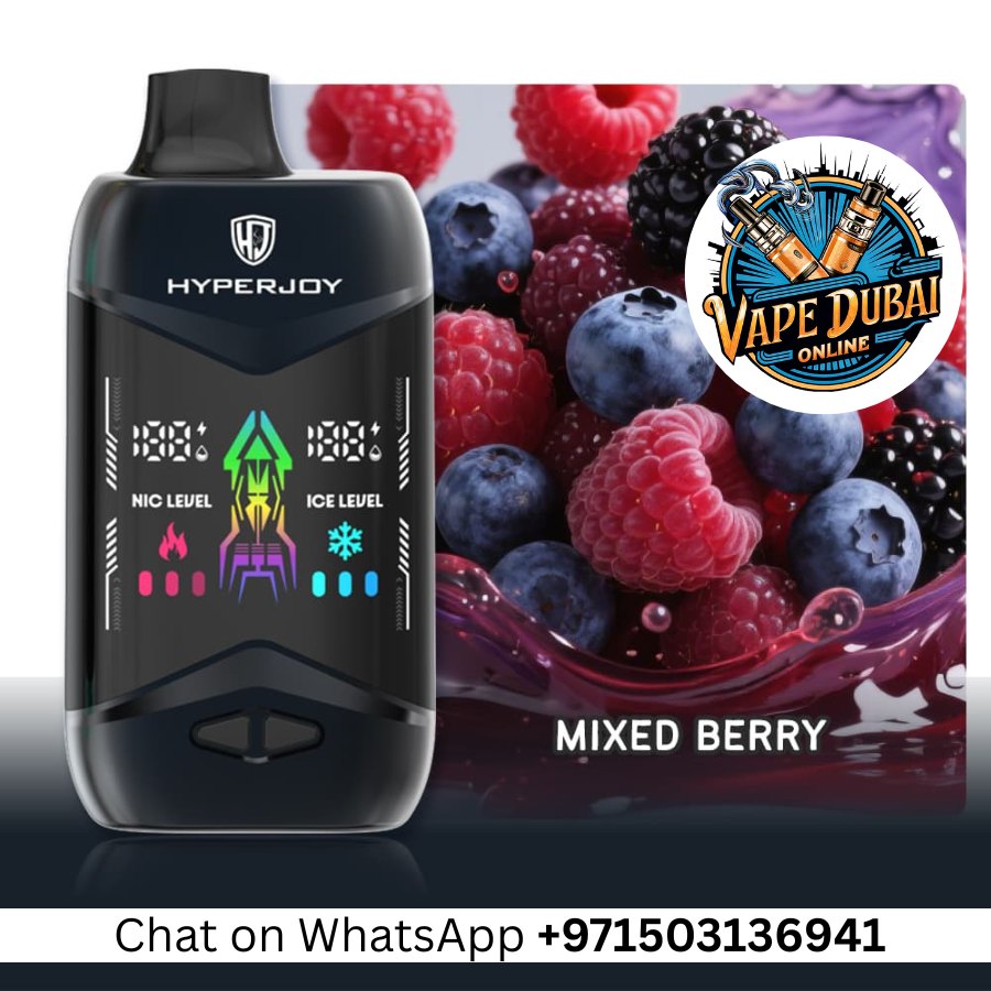 Hyperjoy 45000 Puffs Vape with Nicotine & Ice Control – Dubai UAE