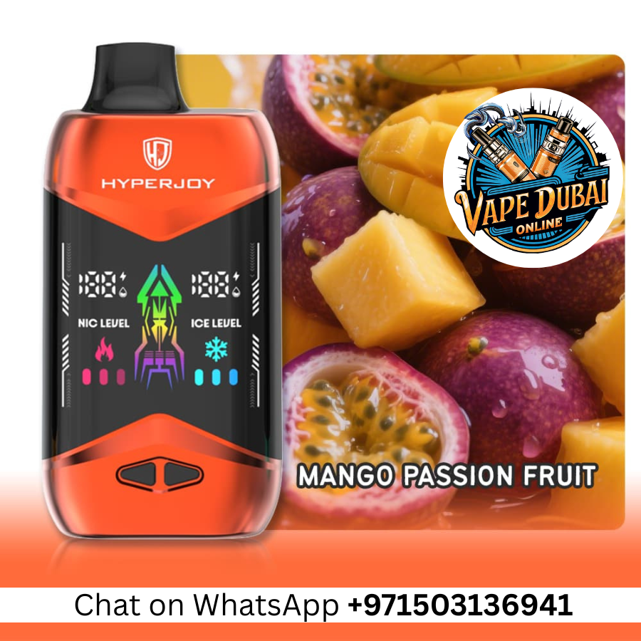 Hyperjoy 45000 Puffs Vape with Nicotine & Ice Control – Dubai UAE