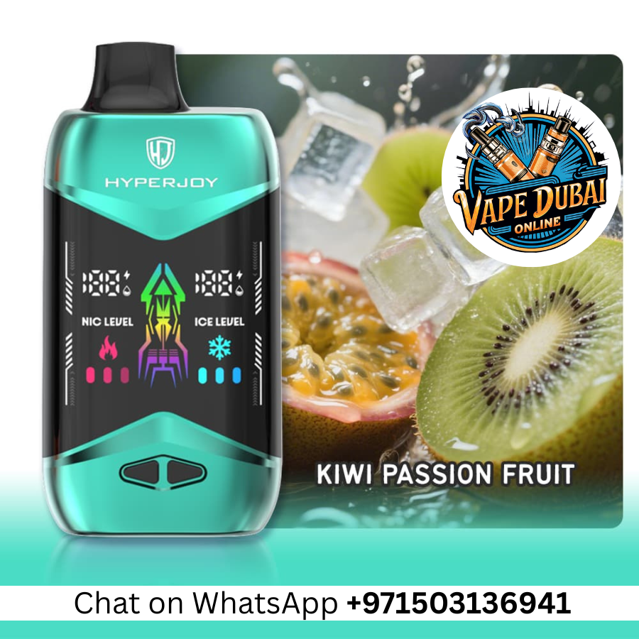 Hyperjoy 45000 Puffs Vape with Nicotine & Ice Control – Dubai UAE