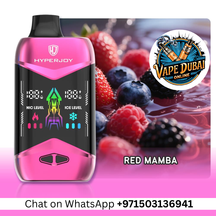 Hyperjoy 45000 Puffs Vape with Nicotine & Ice Control – Dubai UAE