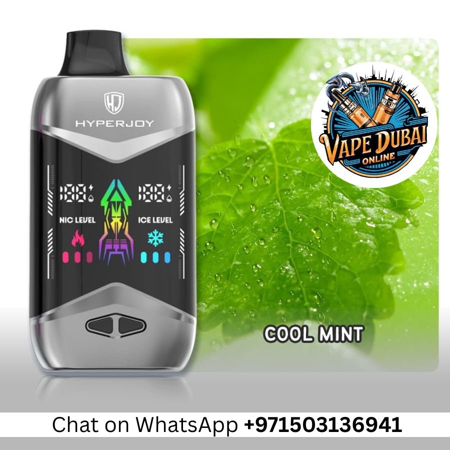 Hyperjoy 45000 Puffs Vape with Nicotine & Ice Control – Dubai UAE