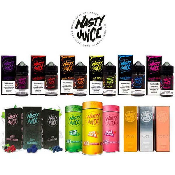 Nasty E-Liquid 60ml Premium Quality Vape Juice Now Available in UAE