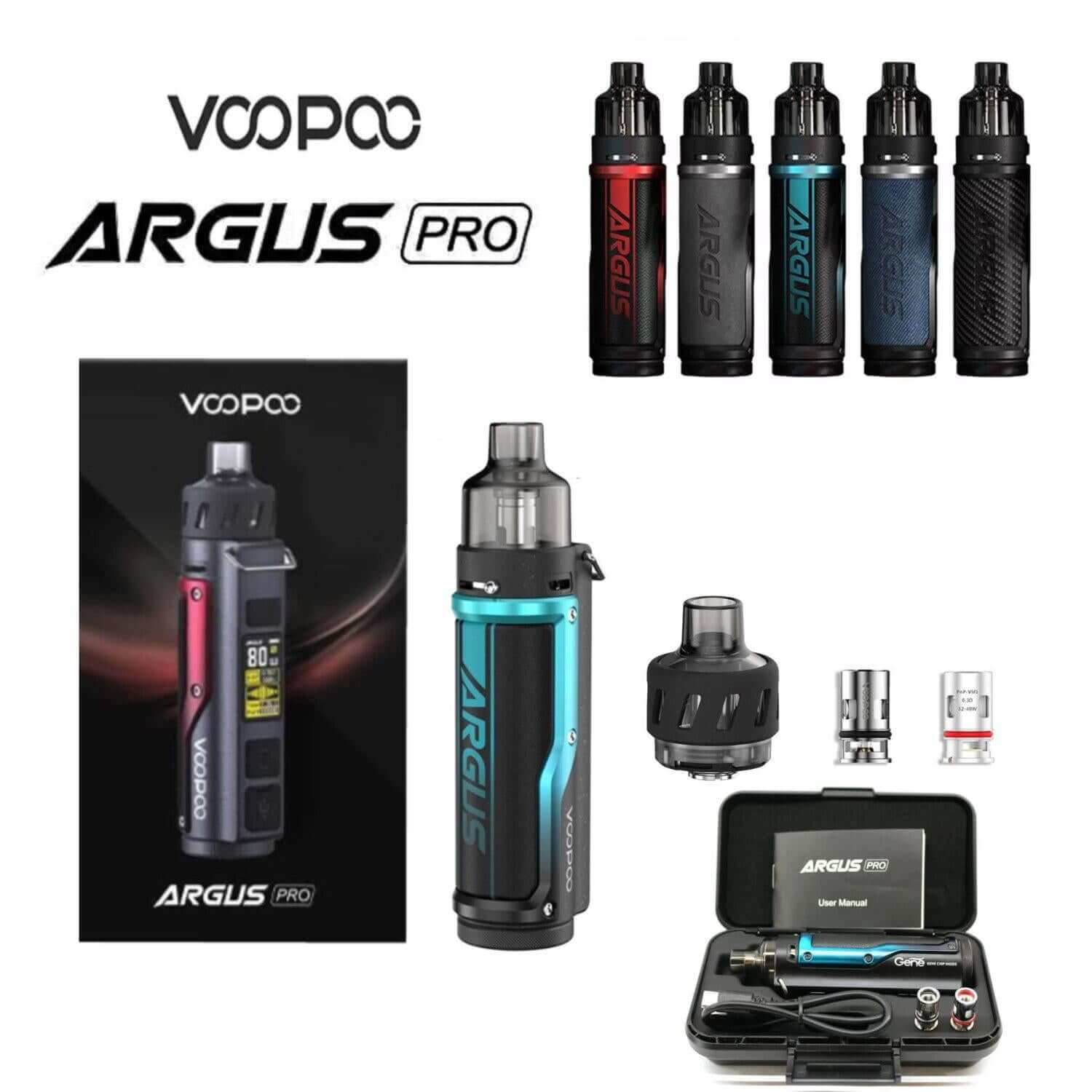 Voopoo Argus Pro Stylist Kit 80W Vape Pod System | UAE Stock