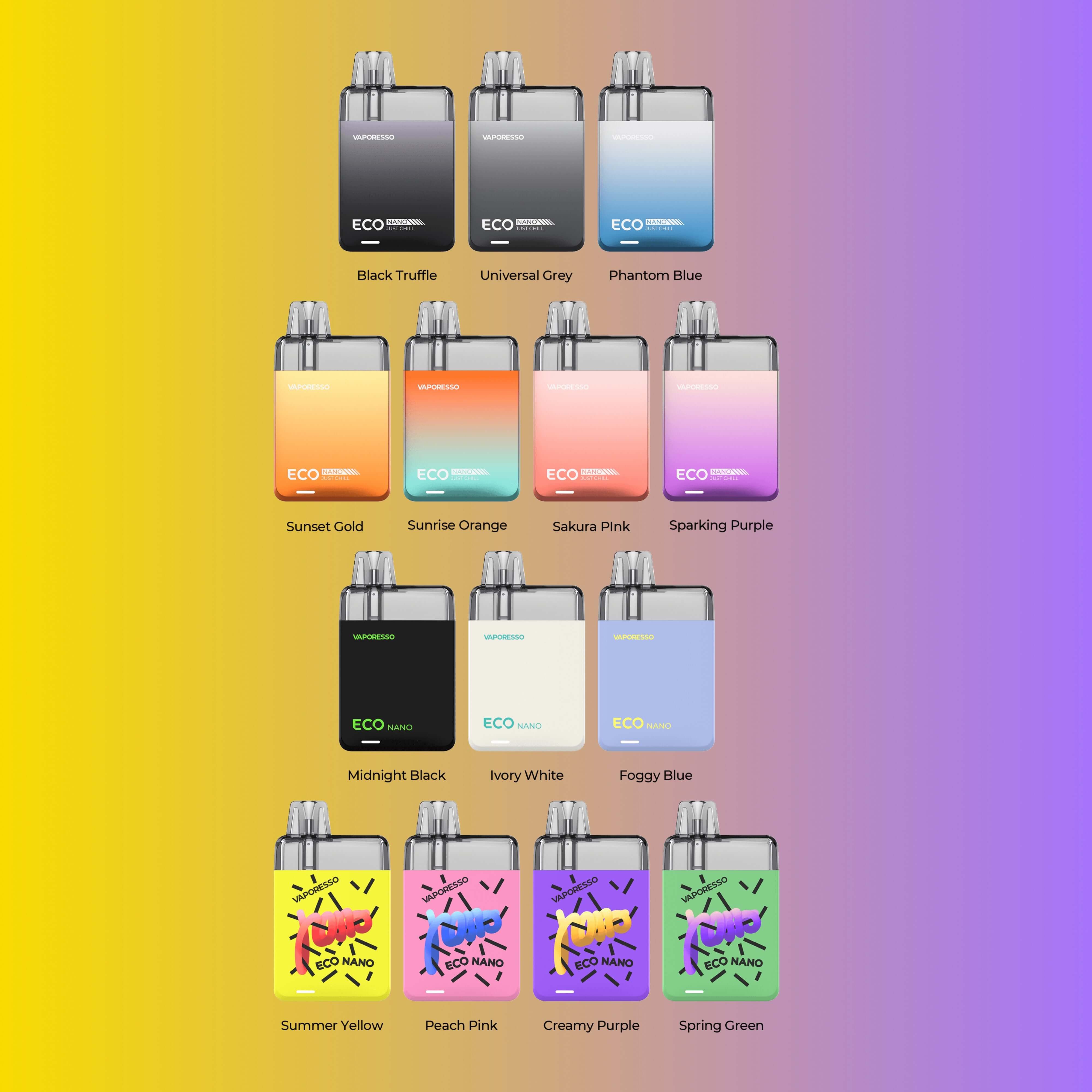 Vaporesso Eco Nano Pod System 1000mAh Refillable Vape UAE