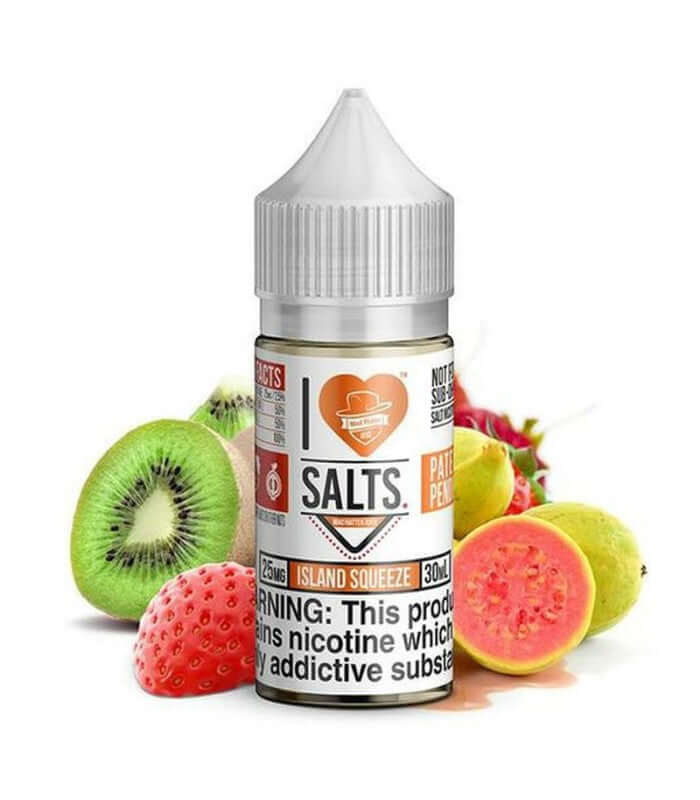 I Love Salt Nic E-Liquid 30ml Premium Made in USA Now in Dubai