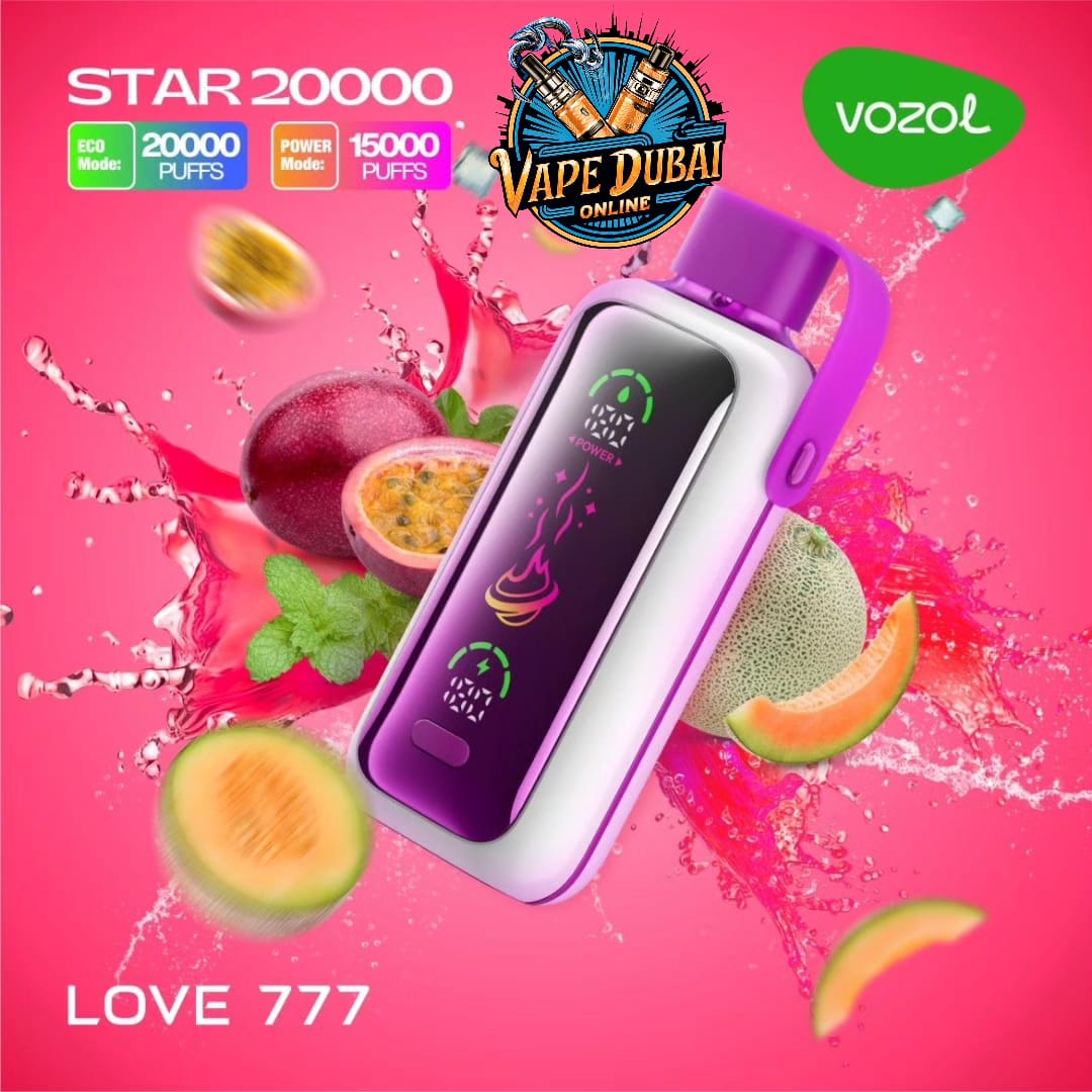 Vozol Star 20000 Puffs Disposable Vape with Color Screen Dubai UAE