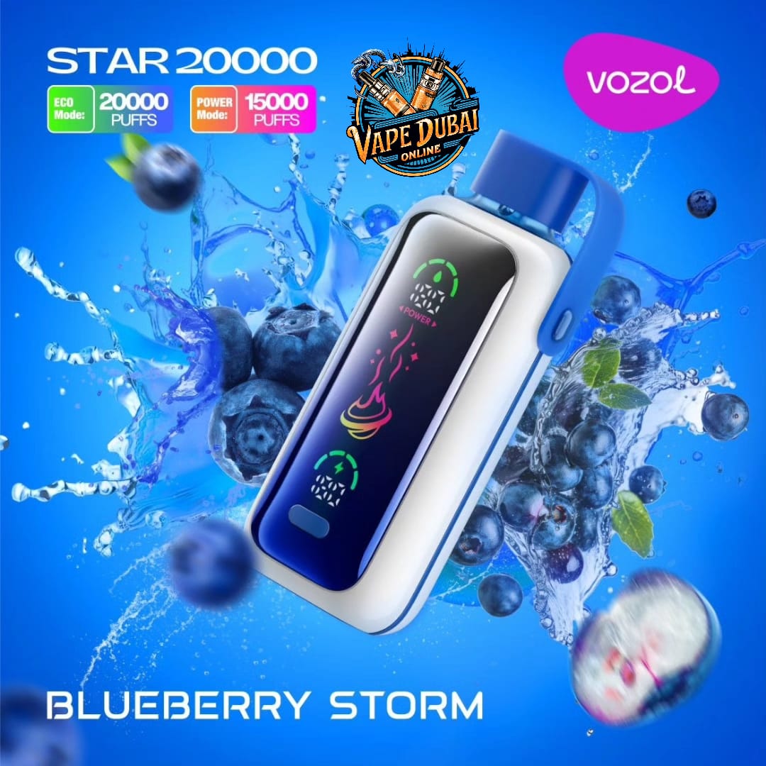 Vozol Star 20000 Puffs Disposable Vape with Color Screen Dubai UAE