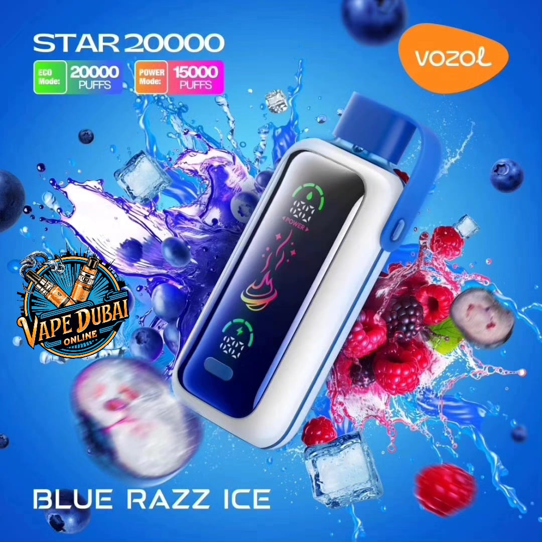 Vozol Star 20000 Puffs Disposable Vape with Color Screen Dubai UAE