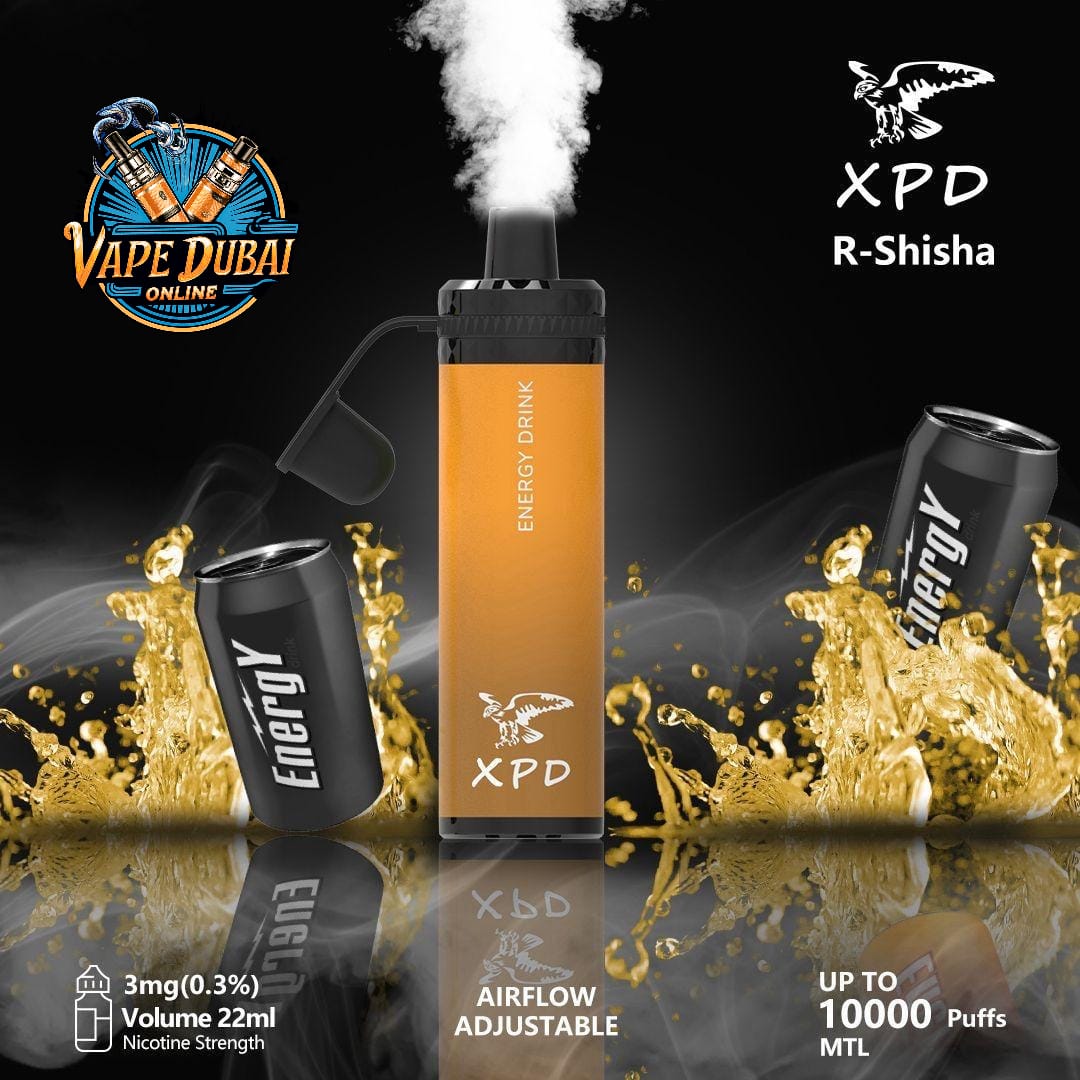 XPD Bar 10000 Puffs Disposable Vape – Adjustable Airflow Dubai