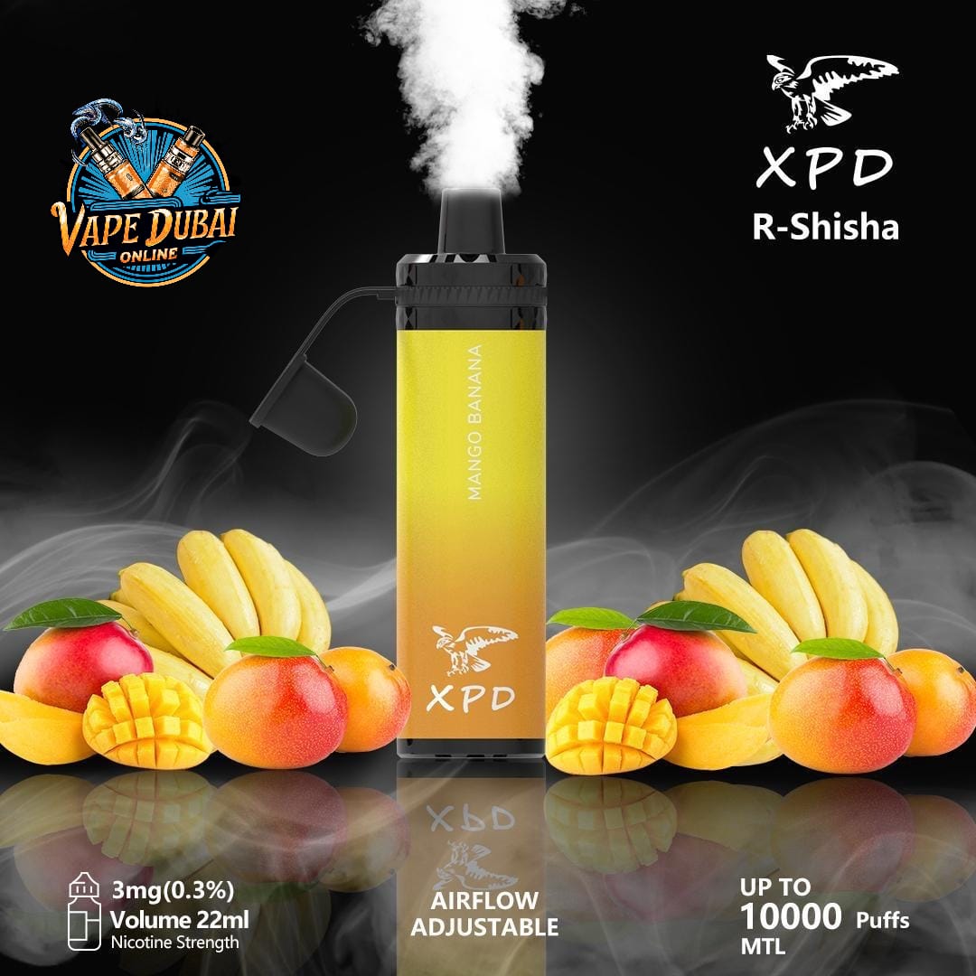 XPD Bar 10000 Puffs Disposable Vape – Adjustable Airflow Dubai