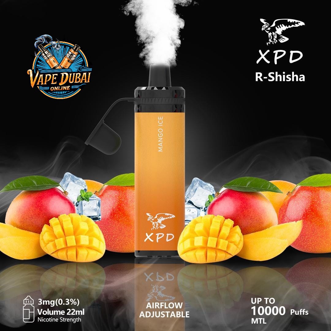 XPD Bar 10000 Puffs Disposable Vape – Adjustable Airflow Dubai