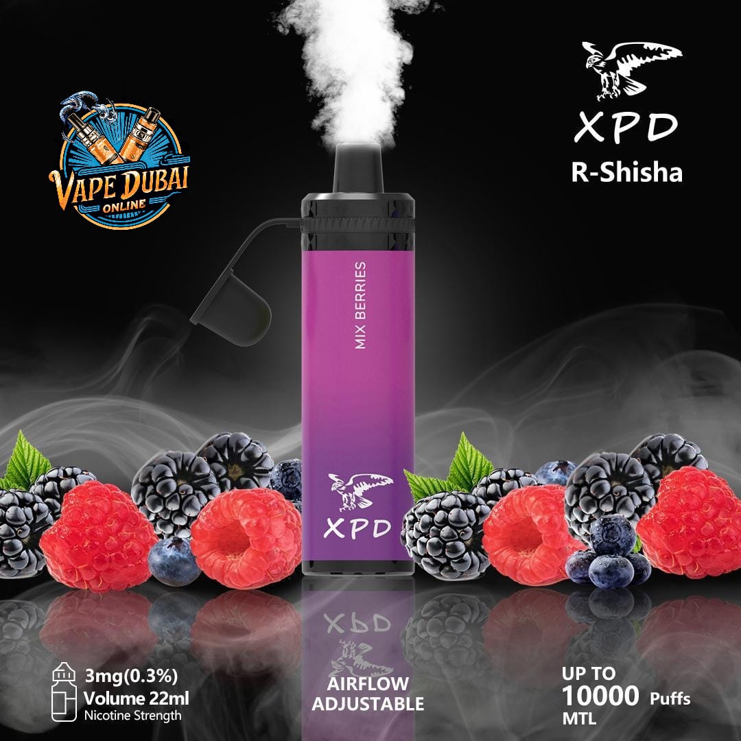 XPD Bar 10000 Puffs Disposable Vape – Adjustable Airflow Dubai