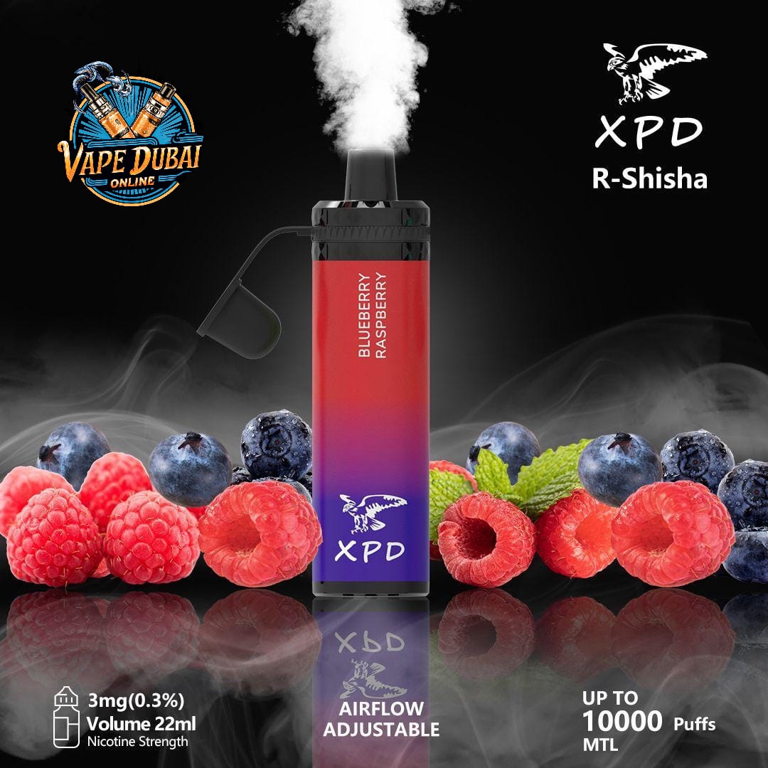 XPD Bar 10000 Puffs Disposable Vape – Adjustable Airflow Dubai