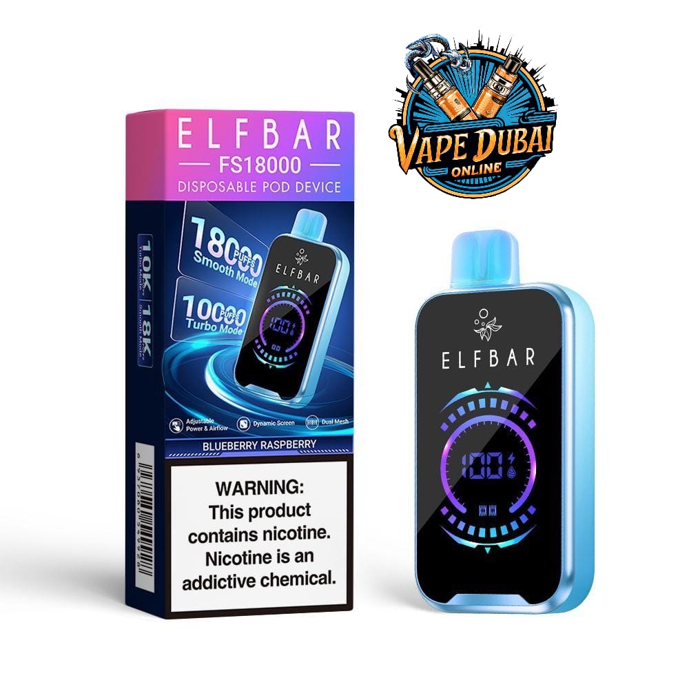 Elf Bar FS18000 Disposable Vape 5% Nicotine – 18000 Puffs Dubai UAE