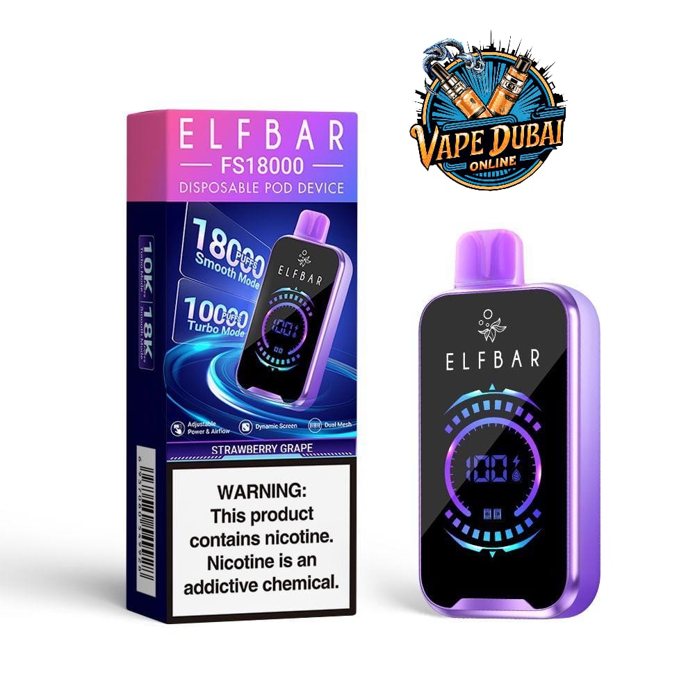 Elf Bar FS18000 Disposable Vape 5% Nicotine – 18000 Puffs Dubai UAE