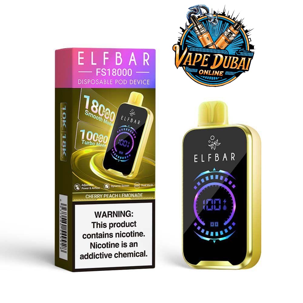 Elf Bar FS18000 Disposable Vape 5% Nicotine – 18000 Puffs Dubai UAE