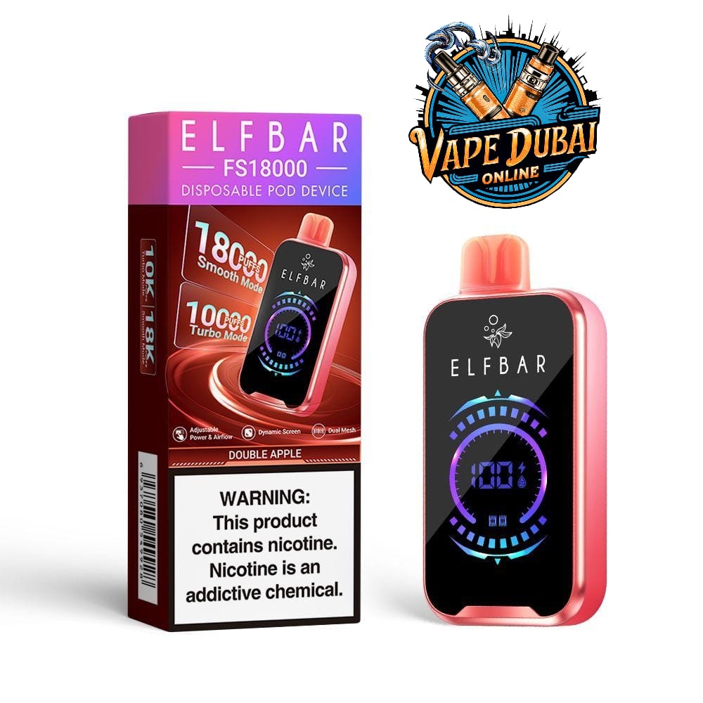Elf Bar FS18000 Disposable Vape 5% Nicotine – 18000 Puffs Dubai UAE