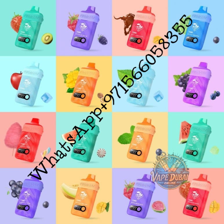Tugboat T12000 Disposable Vape | 12000 Puffs | 5% Nicotine Dubai