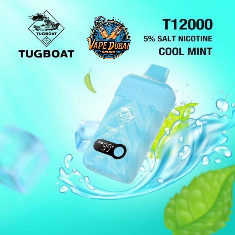 Tugboat T12000 Disposable Vape | 12000 Puffs | 5% Nicotine Dubai