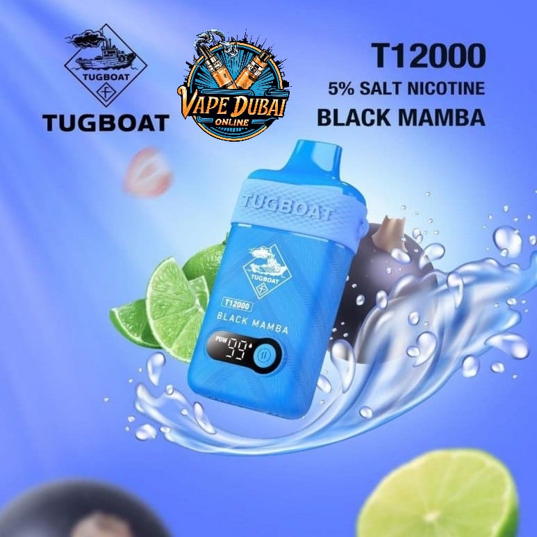 Tugboat T12000 Disposable Vape | 12000 Puffs | 5% Nicotine Dubai