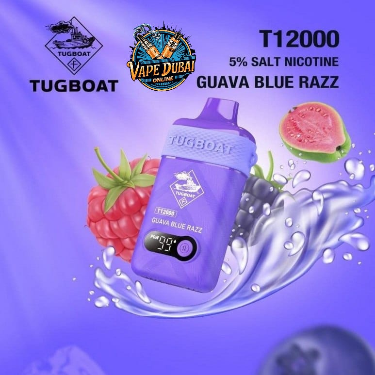 Tugboat T12000 Disposable Vape | 12000 Puffs | 5% Nicotine Dubai